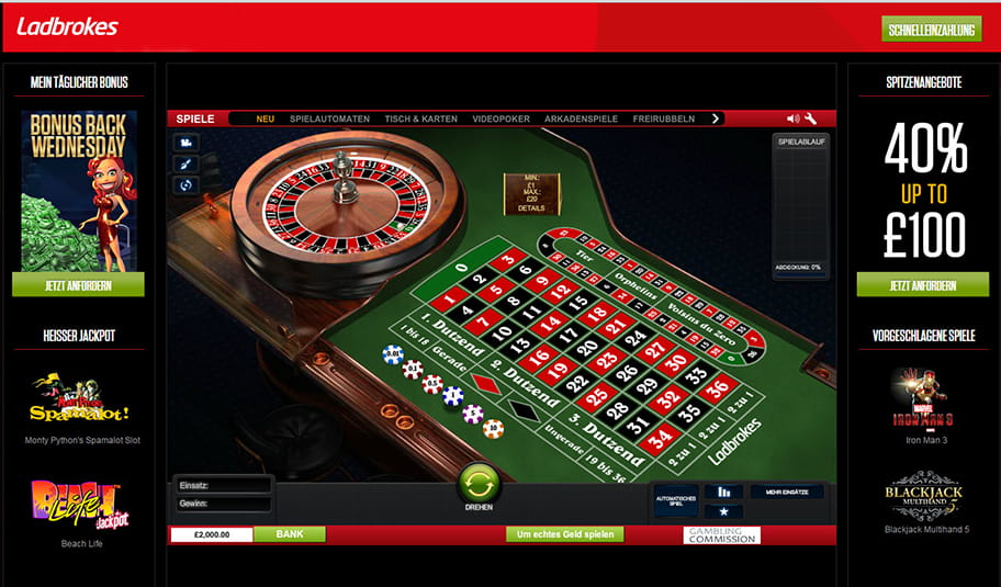 Europäisches Premium Roulette aus dem Hause PlayTech